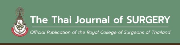 Thai Journal of Surgery